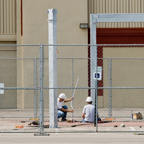 how long can i lease the temporary fence for my construction site or event in Bella Vista AR
